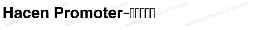 Hacen Promoter字体转换
